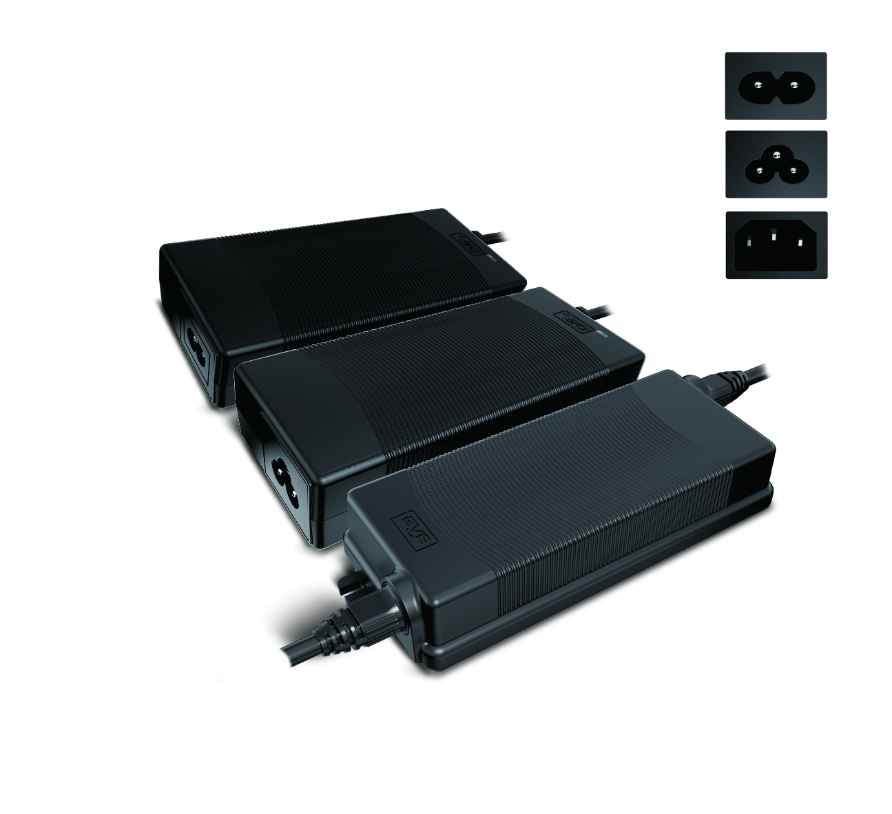 GVE-블랙 데스크탑 전원 어댑터-GM68