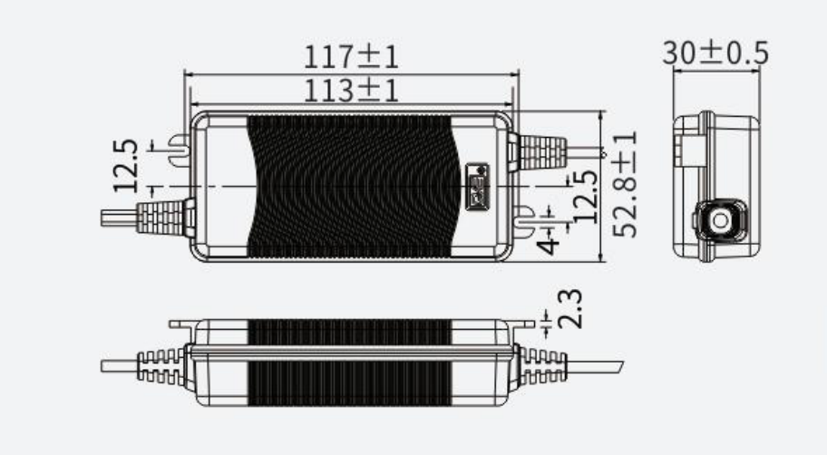 GVE-60/66W 데스크탑 전원 어댑터-GM60/GE60